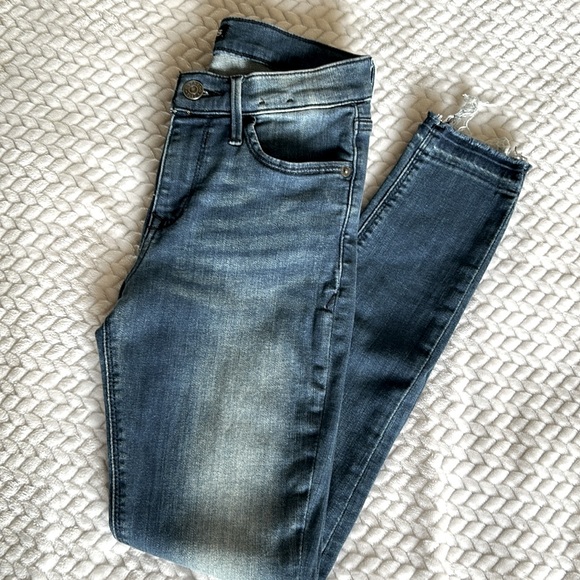 EXPRESS Ankle Leggings Mid Rise - Picture 1 of 4